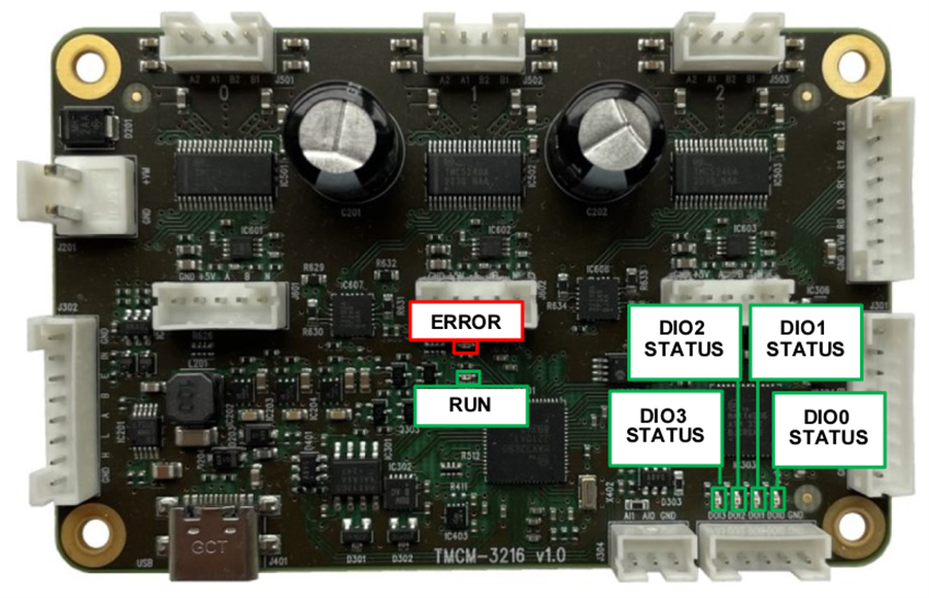 Schaltungsanordnung - Analog Devices Inc. TMCM-3216 Schrittmotor-Controller/Treibermodule